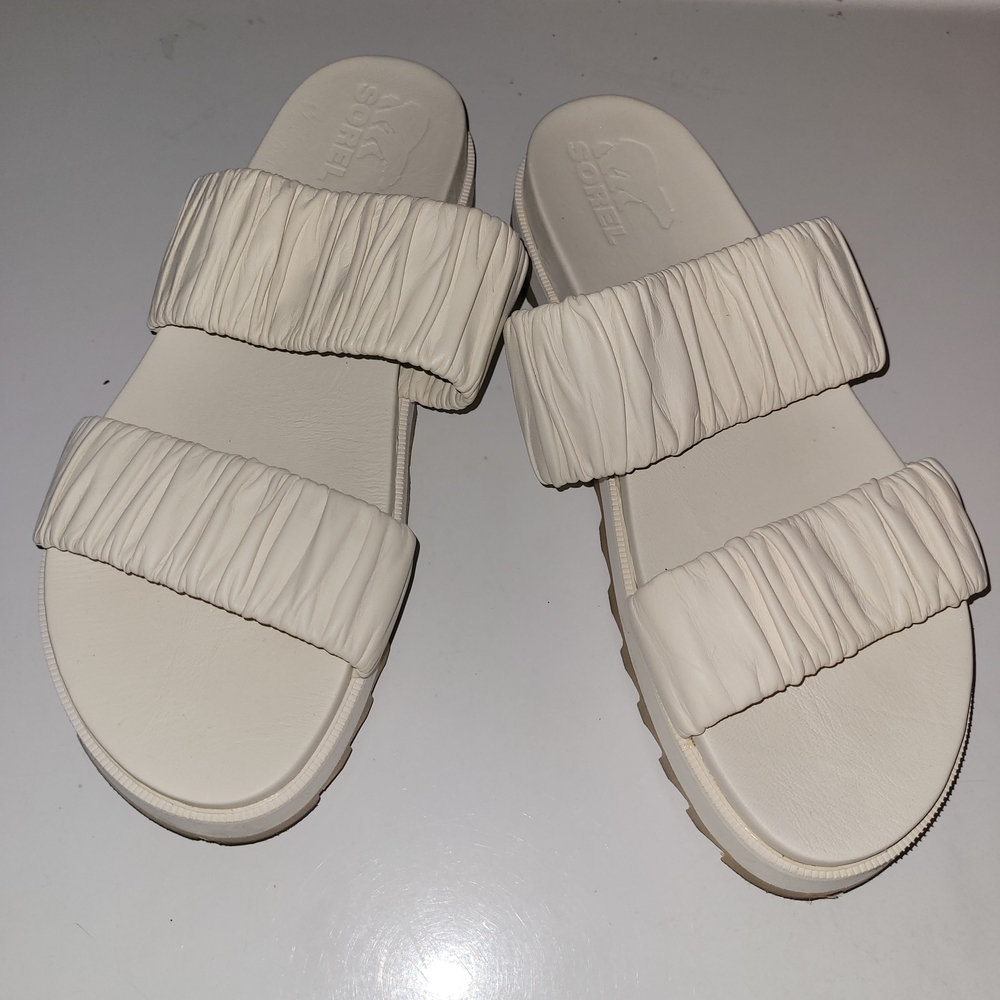 Sorel Women's Ivory Slide Sandals